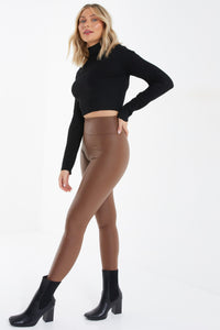 Leggings Básicos Cafés