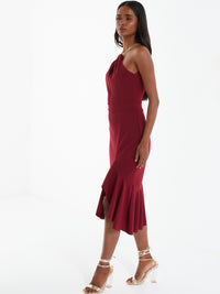 Vestido cuello halter