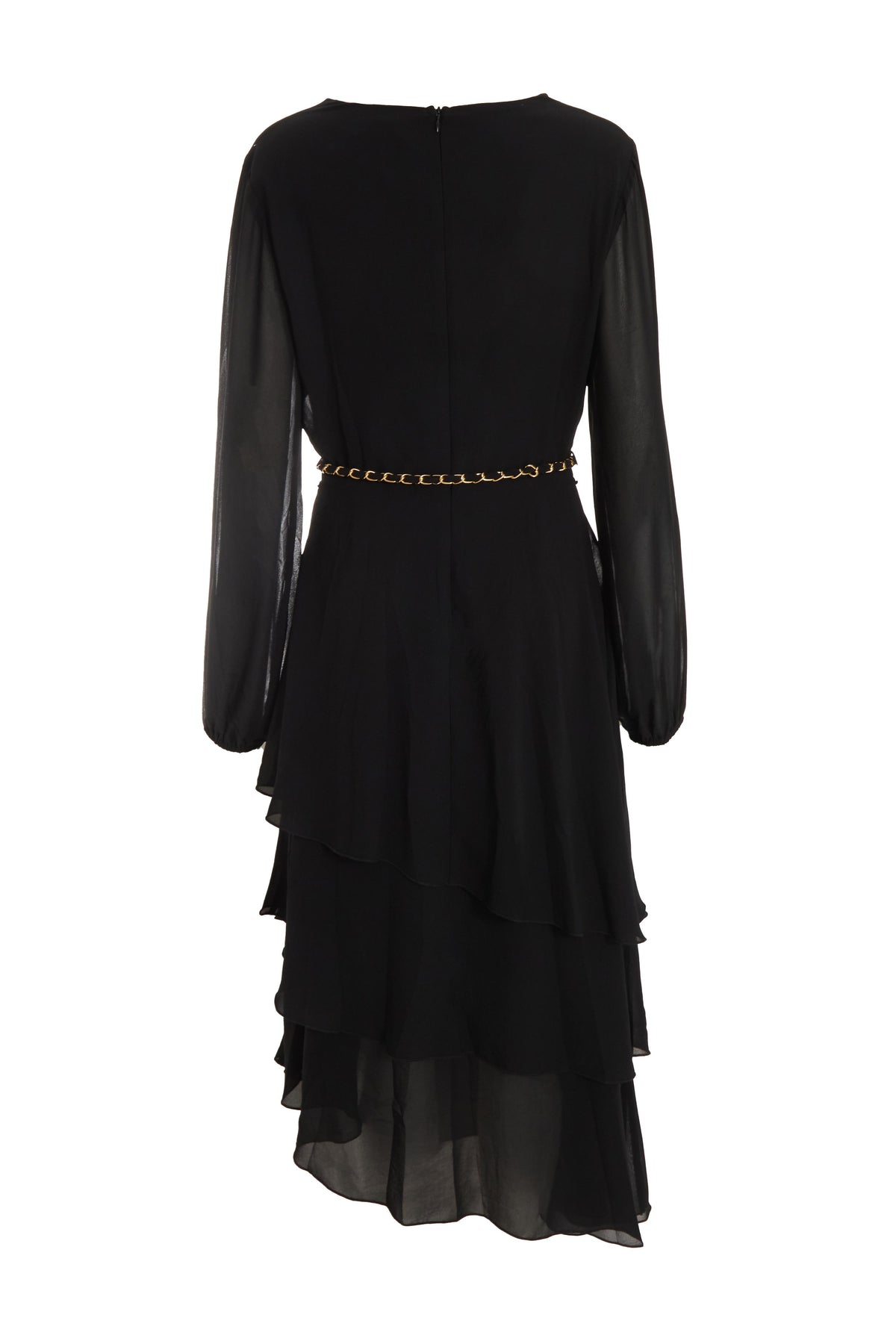 Vestido Negro Chiffon
