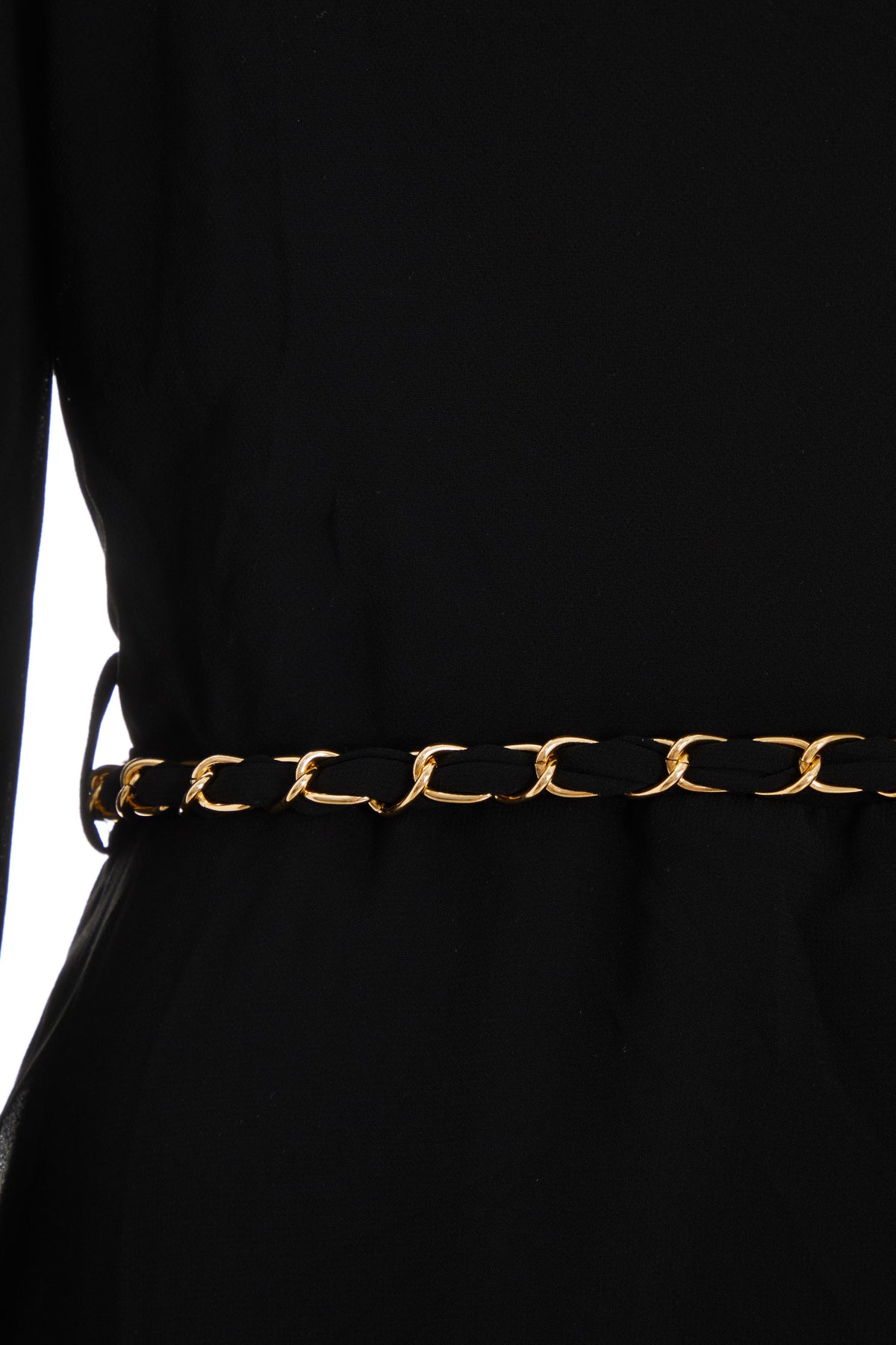 Vestido Negro Chiffon