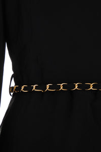 Vestido Negro Chiffon