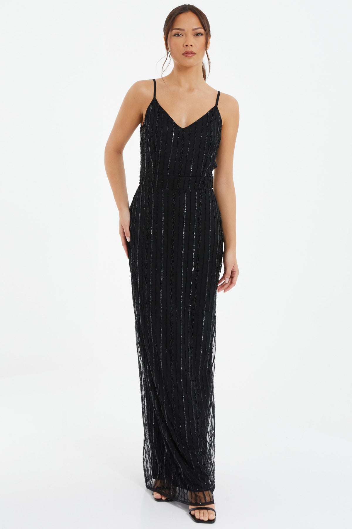 Maxi Dress lentejuelas