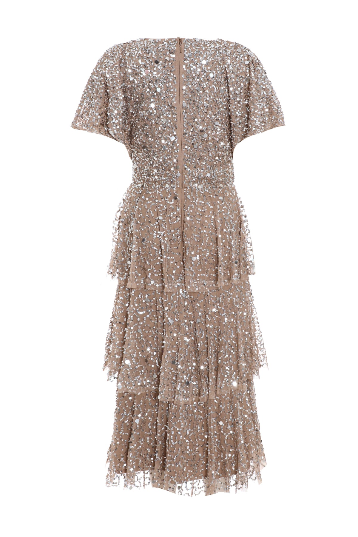 Mid Maxi Dress Escalonado