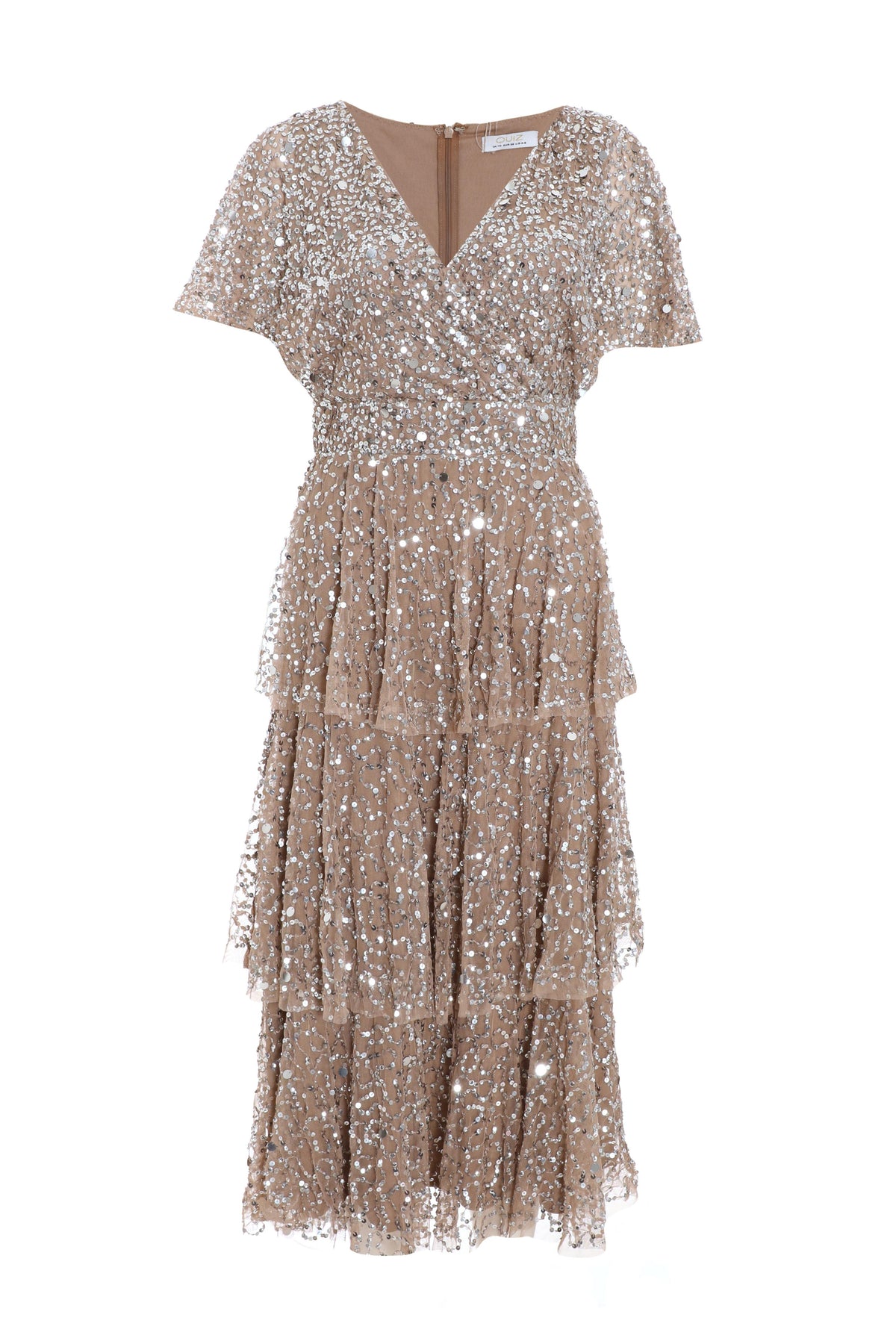 Mid Maxi Dress Escalonado