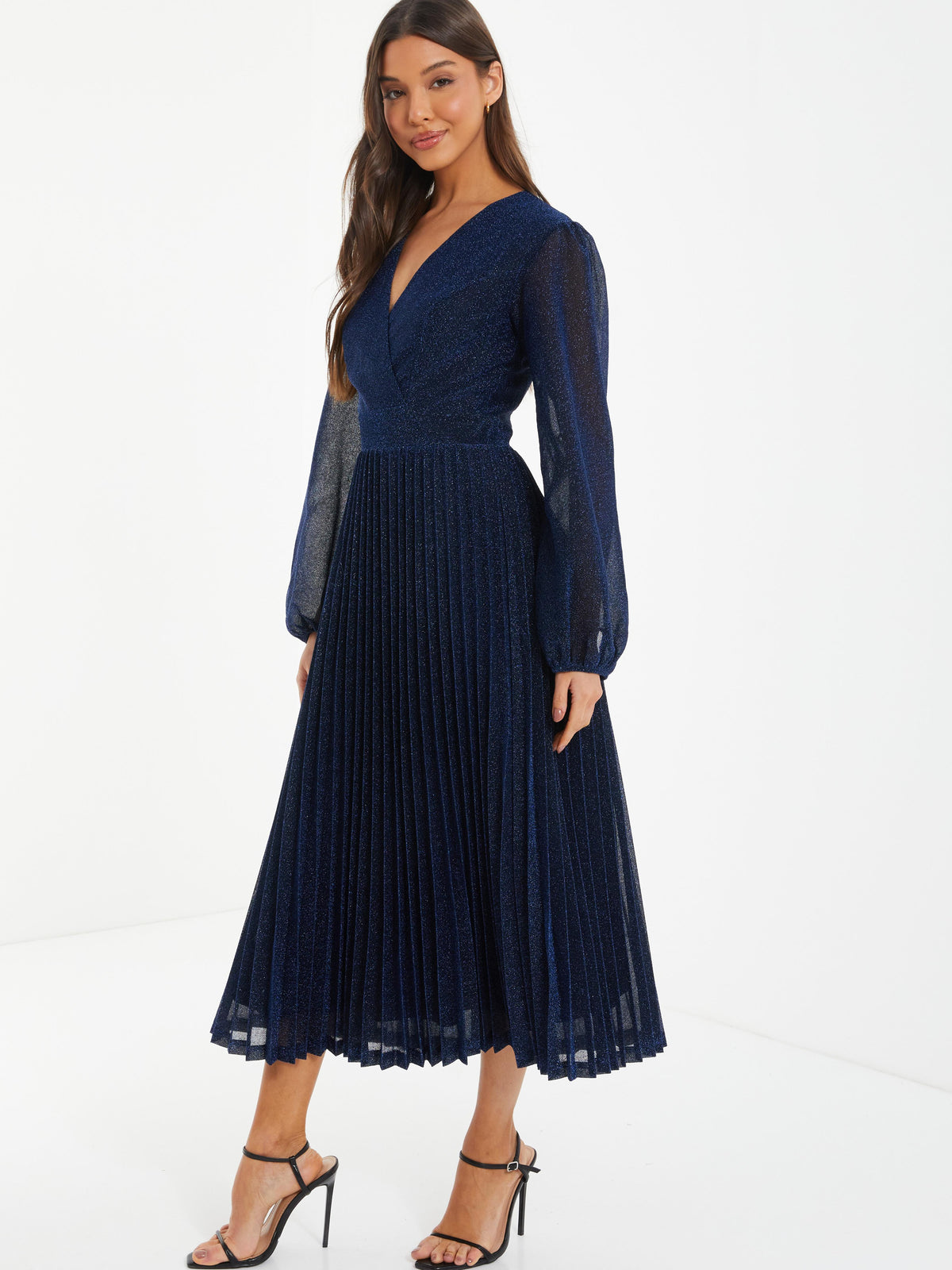 Vestido Midi Azul
