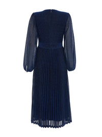 Vestido Midi Azul