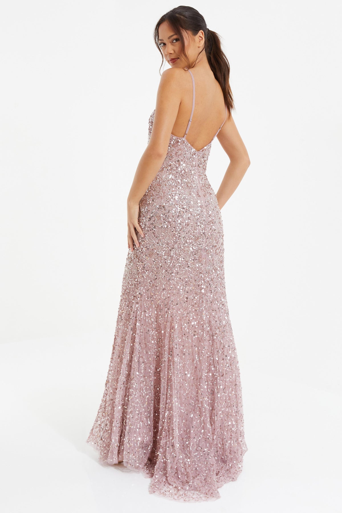 Maxi Dress rosado