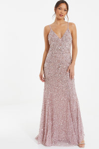 Maxi Dress rosado