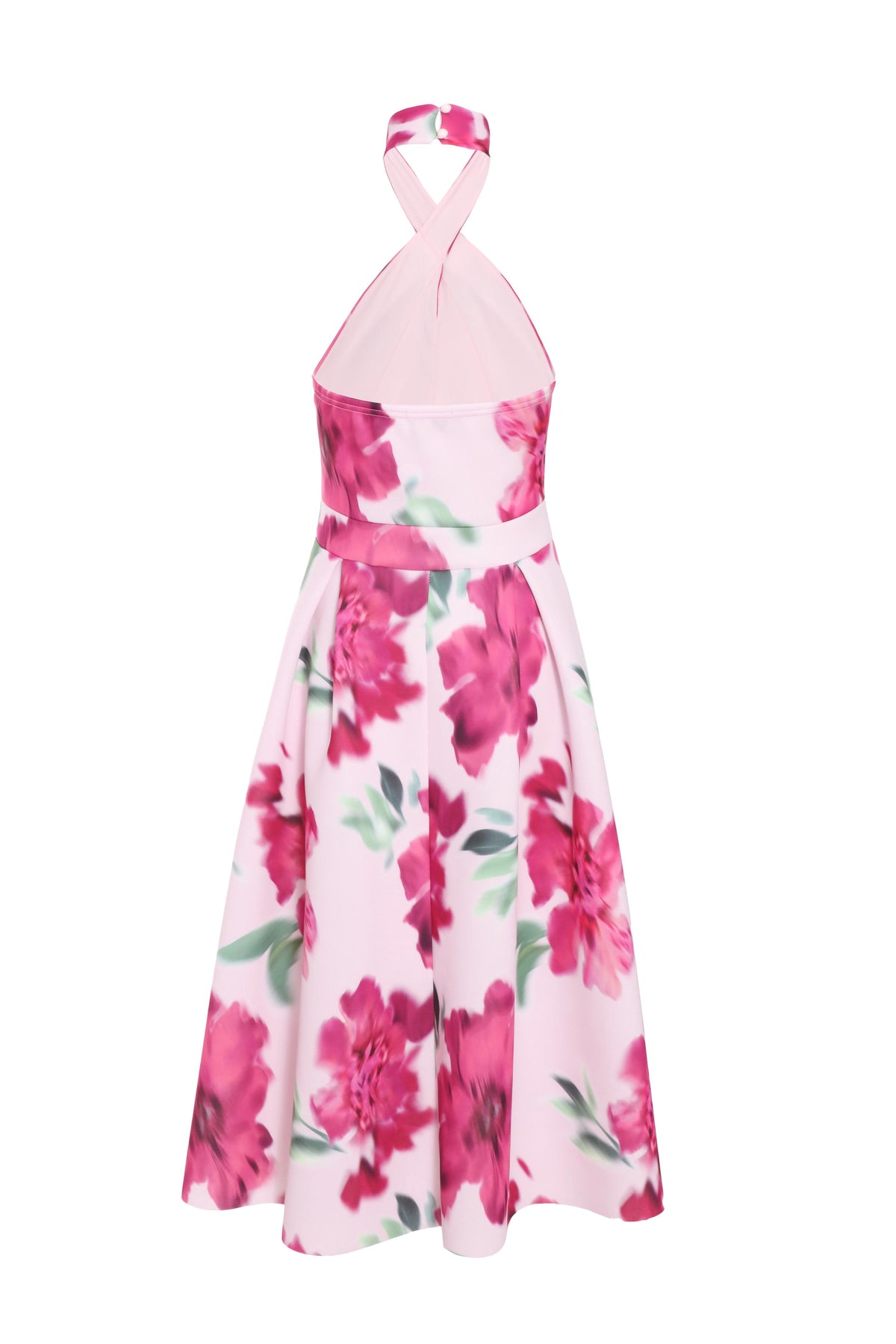 Vestido Halter Floreado