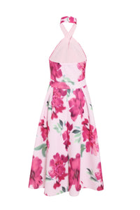 Vestido Halter Floreado