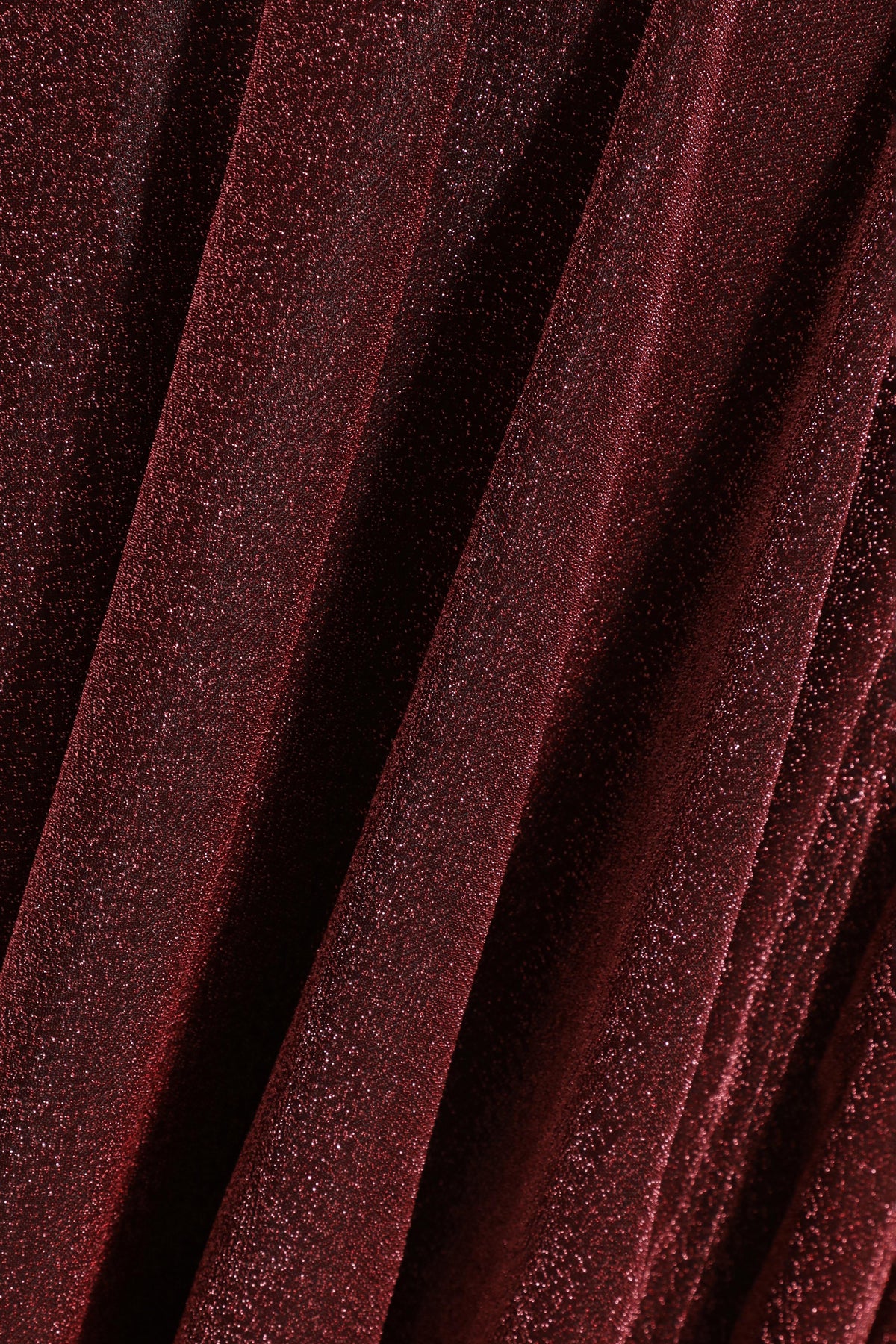 Plus Size Glitter Wrap Maxi DressBerry