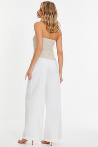 Pantalon palazzo Blanco