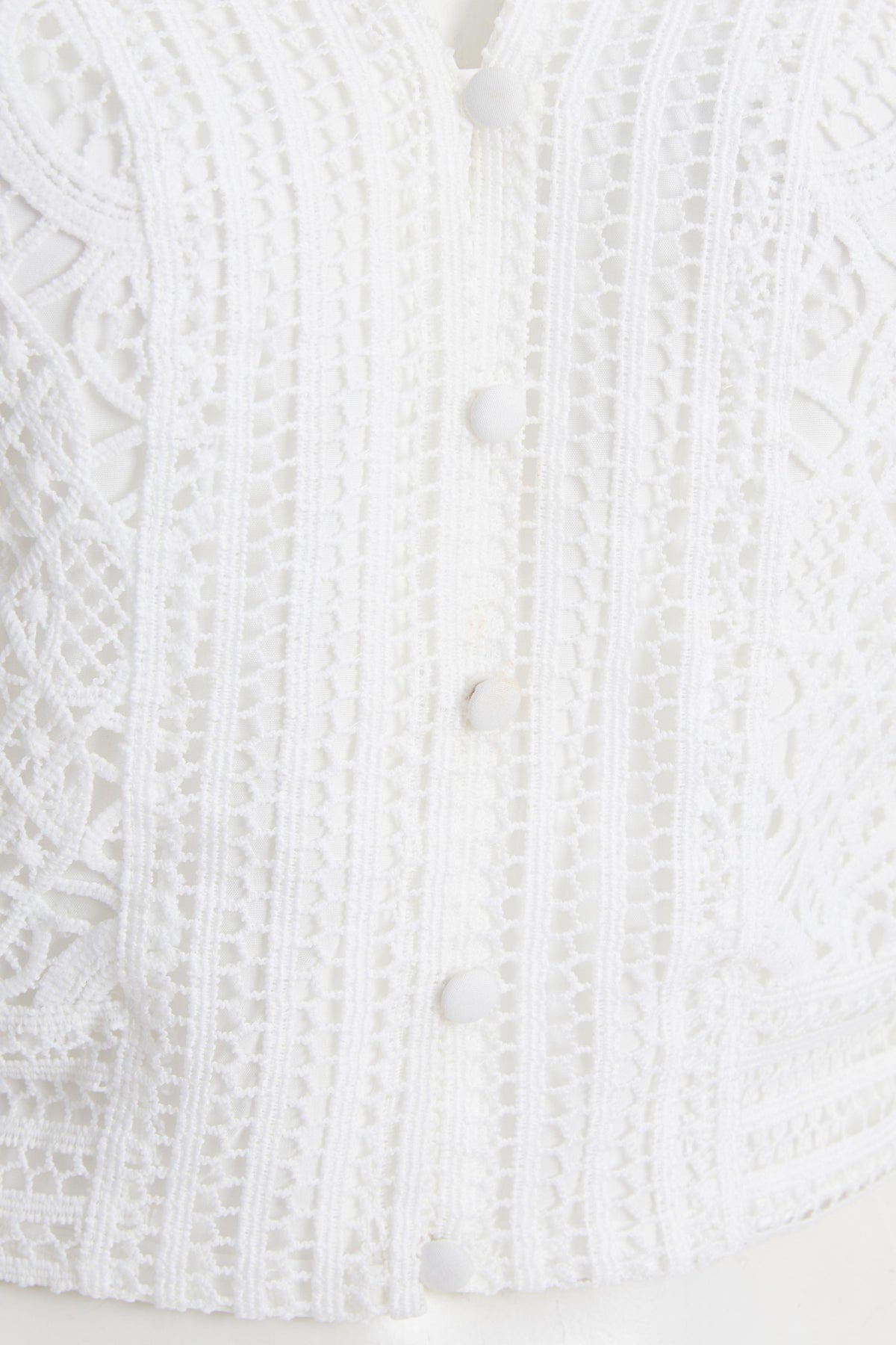 Crop top blanco