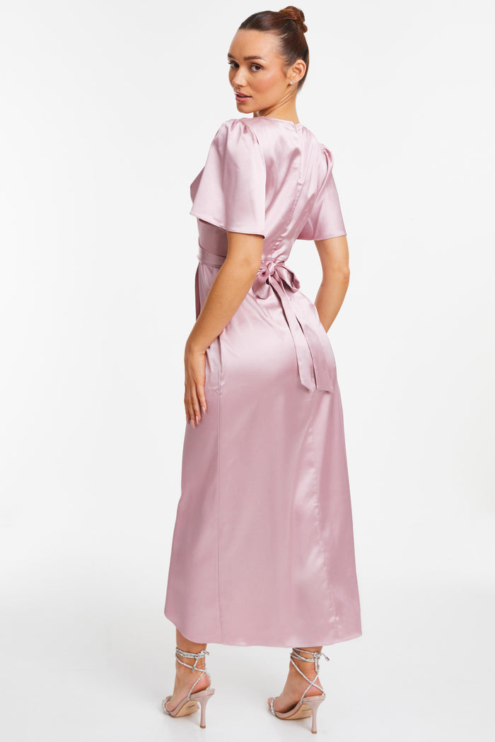 Vestido Rosa midi