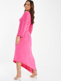 Vestido Magenta Slinky