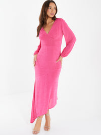 Vestido Magenta Slinky