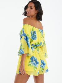 Enterizo Corto Amarillo