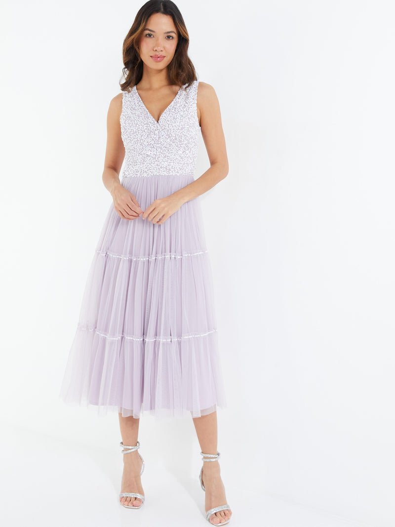 Midmaxi Lila