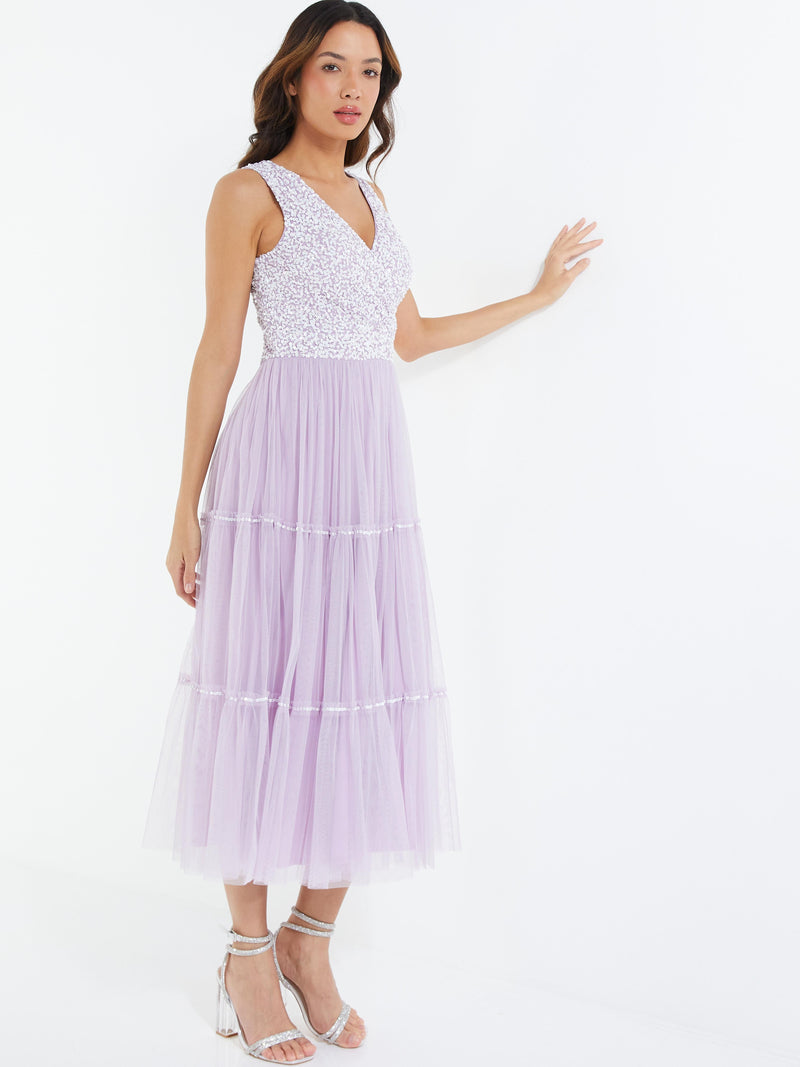 Midmaxi Lila