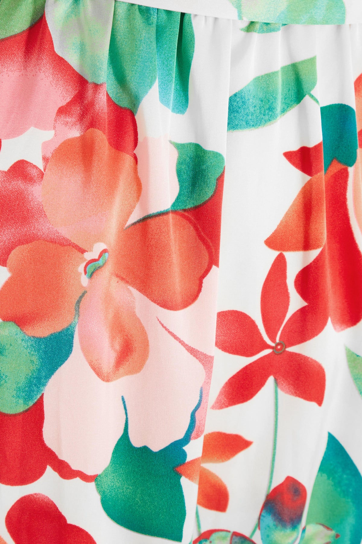 Vestido midi multicolor