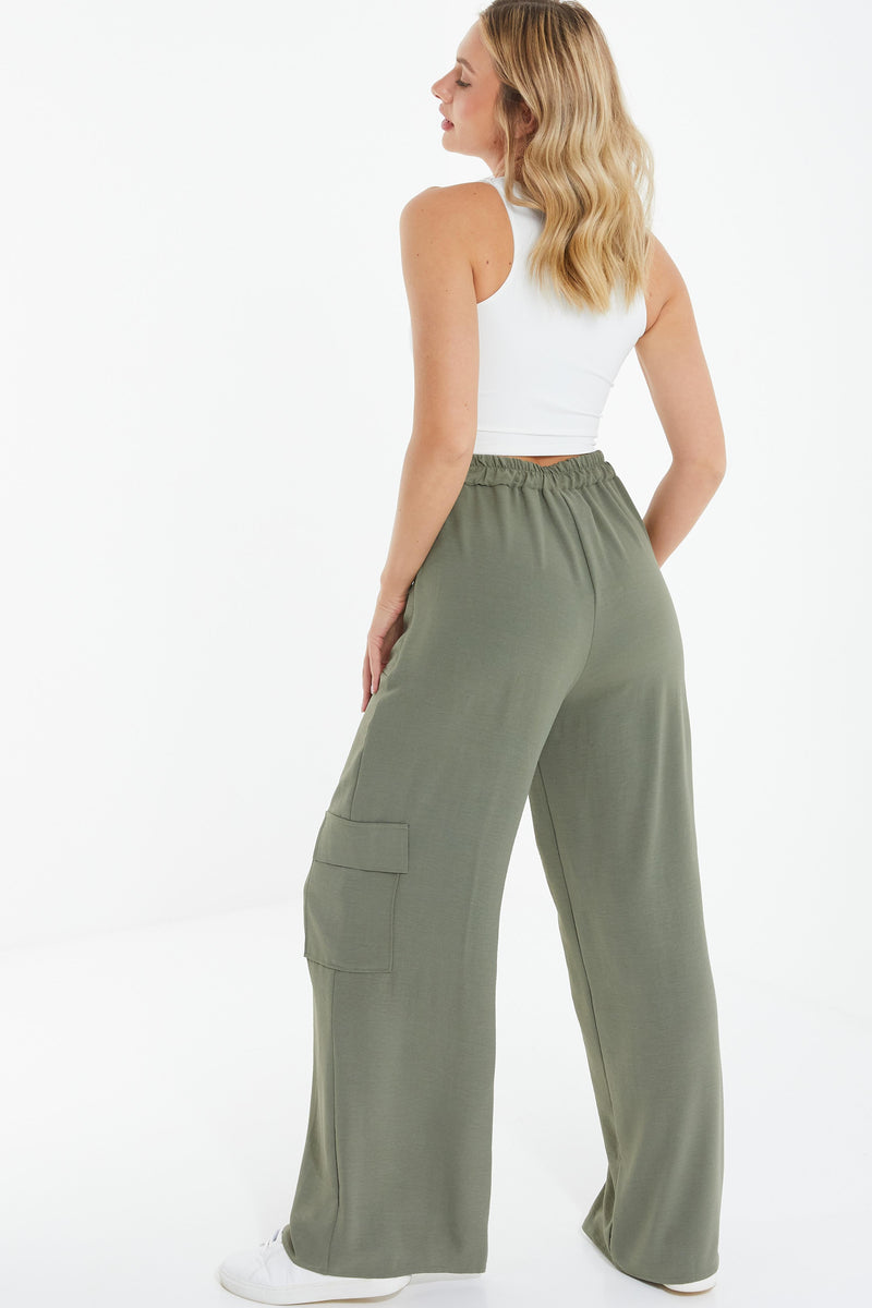 Pantalones cargo Caqui