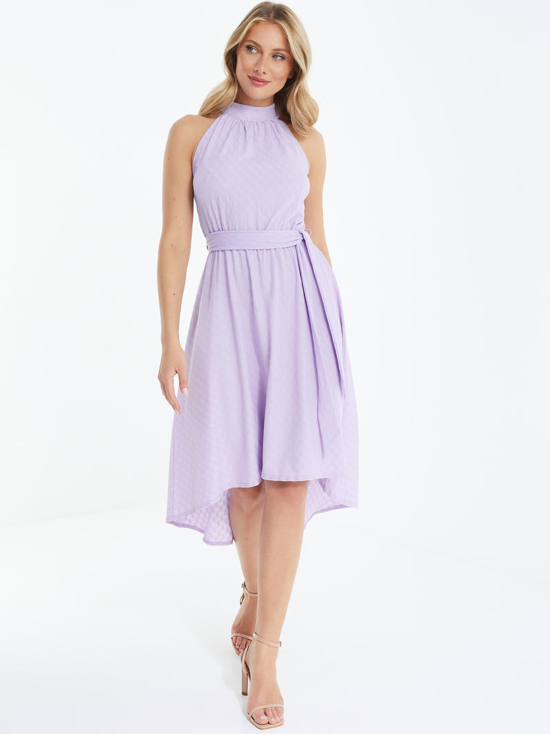 Vestido halter Lila