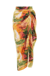 Falda Satin Marble