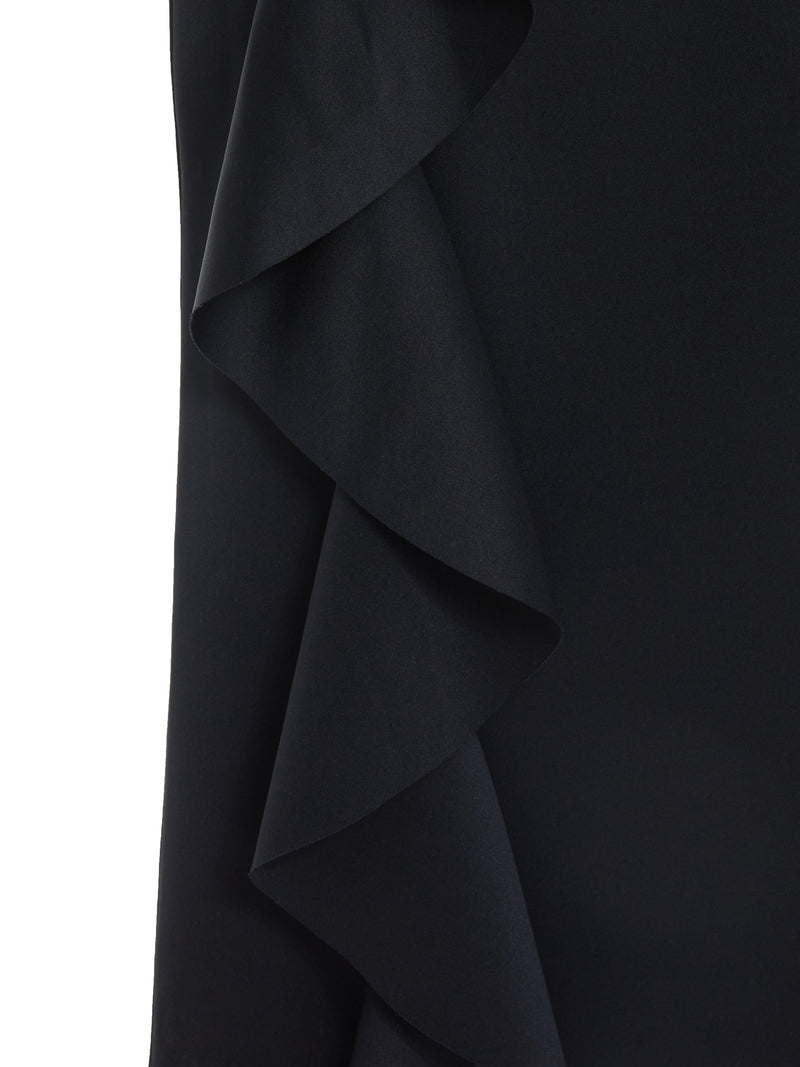 Vestido negro midi