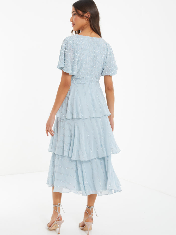 Vestido celeste