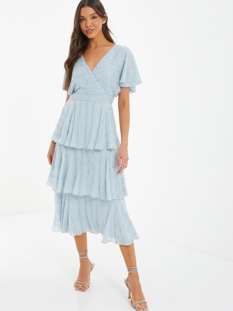 Vestido celeste