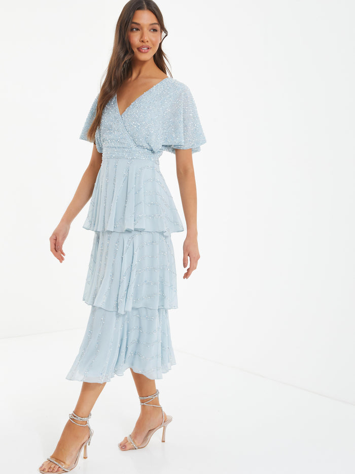 Vestido celeste