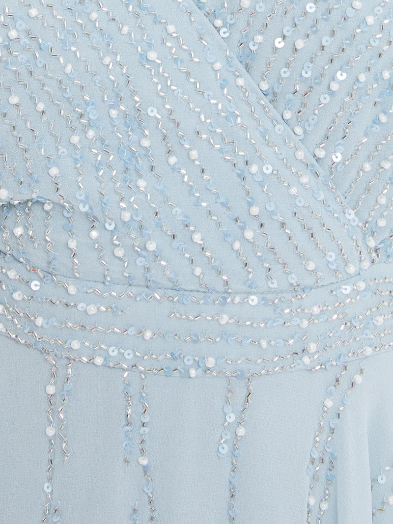 Vestido celeste