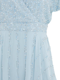 Vestido celeste