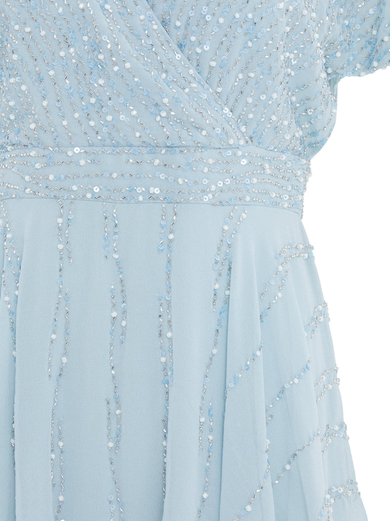 Vestido celeste