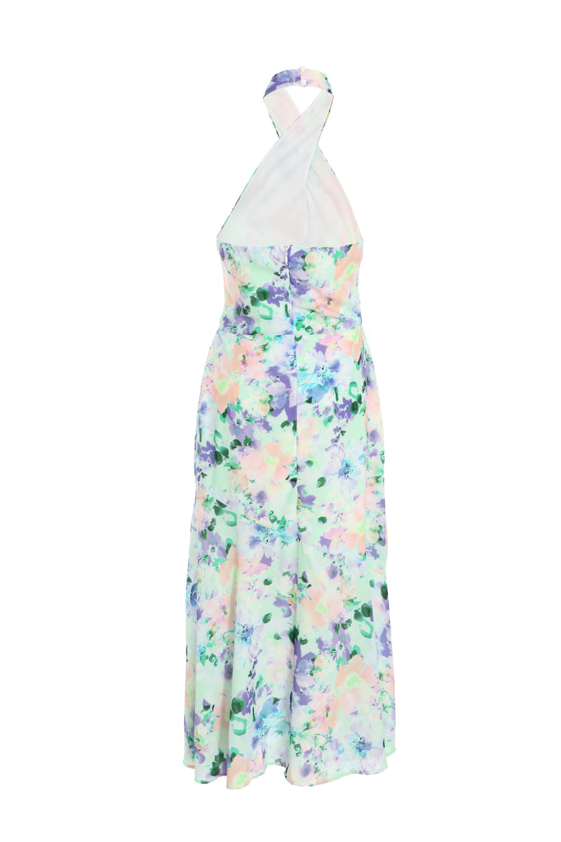 Vestido Floral Halter