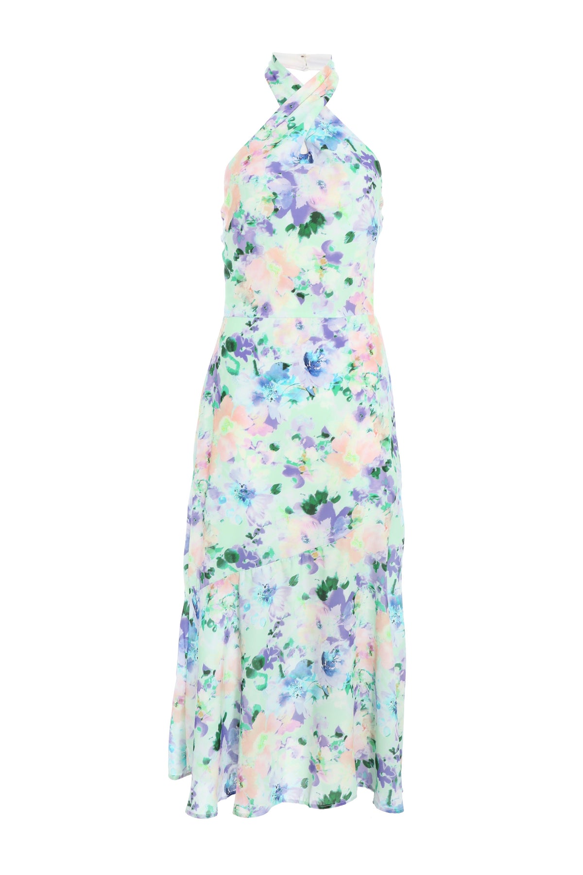 Vestido Floral Halter