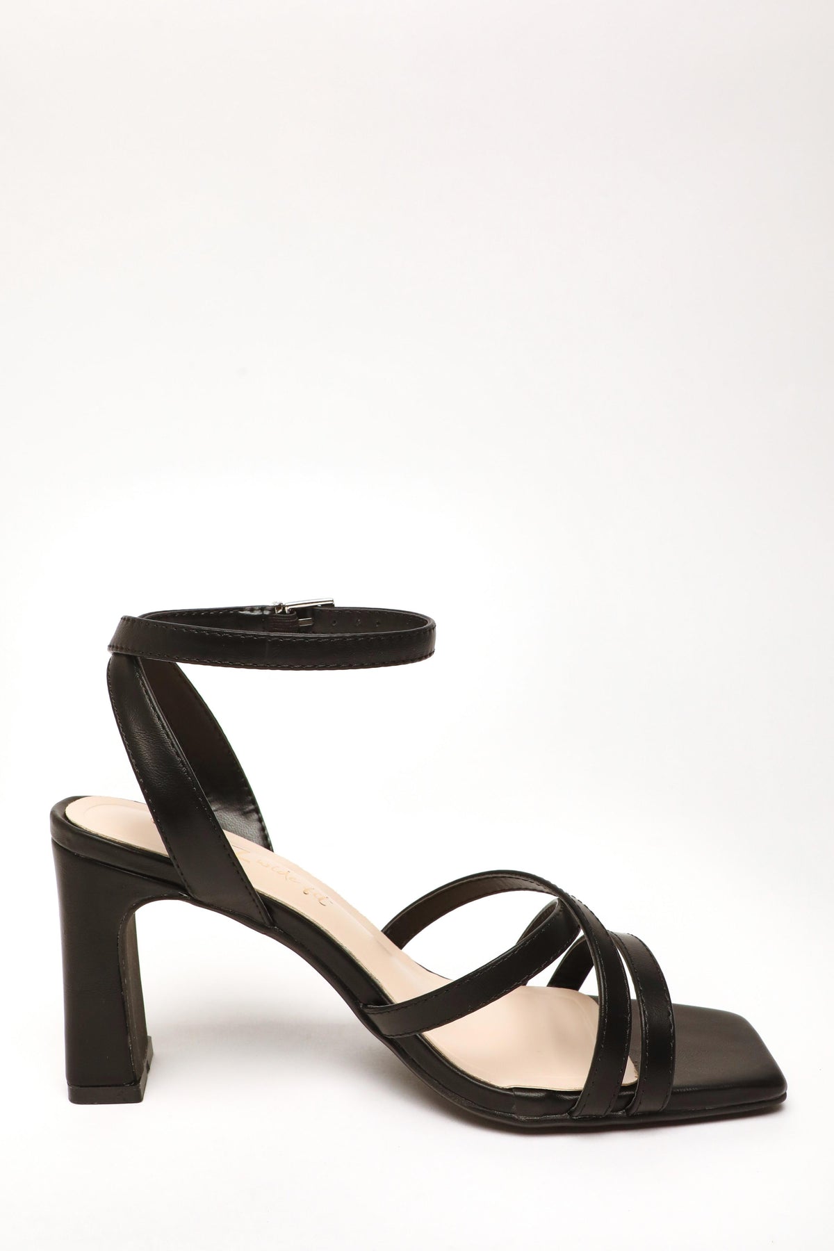 Sandalias Tacon Negras