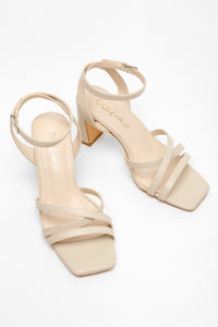 Sandalias Tacon Nude