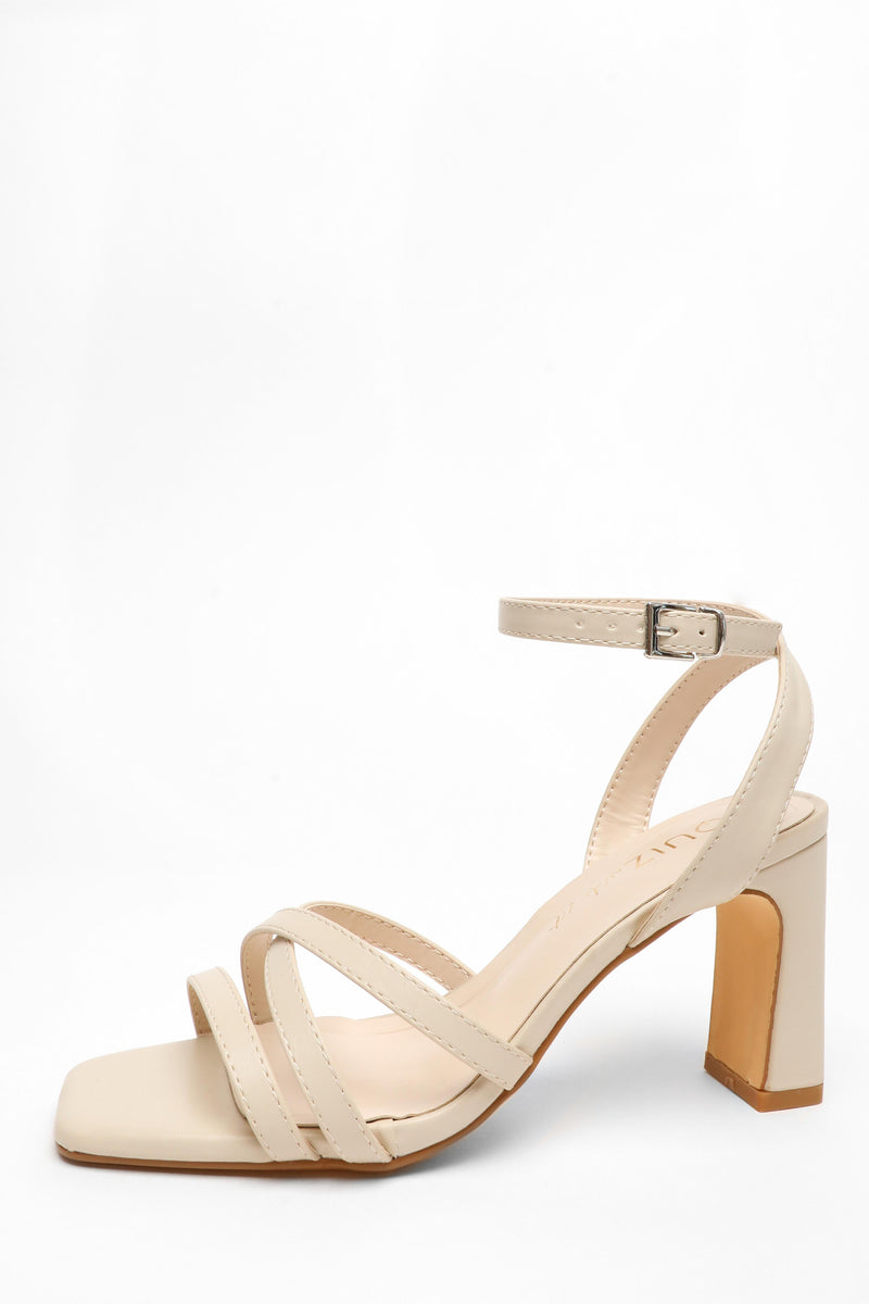 Sandalias Tacon Nude