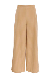 Pantalon de rayas Camel