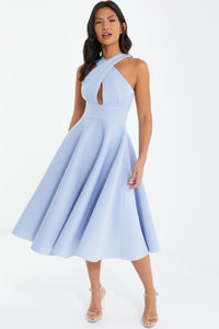 Vestido celeste