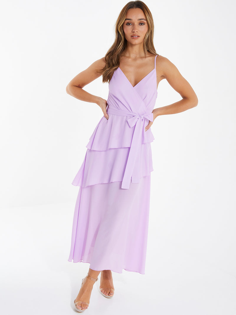 Vestido Midi Lila