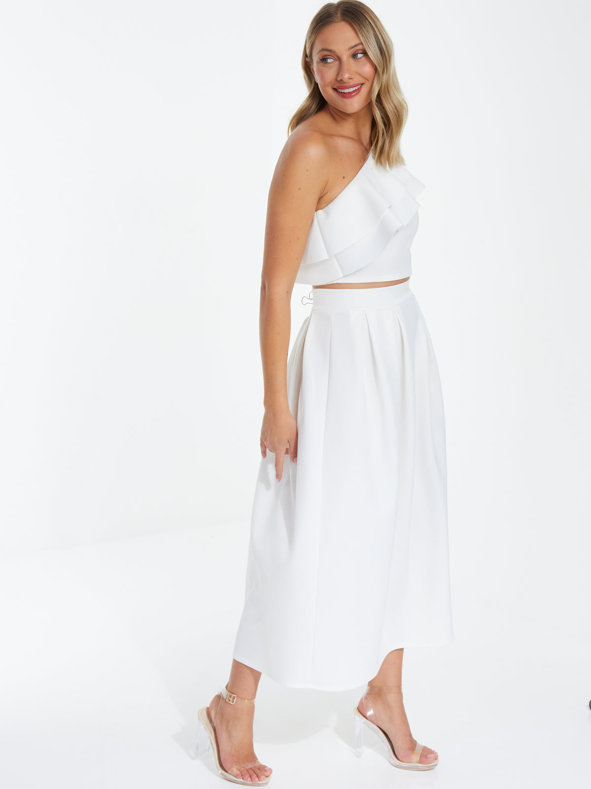 Falda Foam Blanca